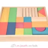 Blocs en bois géants arc-en-ciel - TickiT