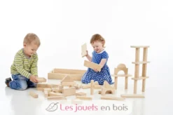 Blocs en bois géants naturel - TickiT