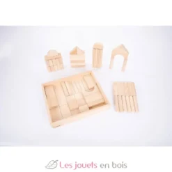 Blocs en bois géants naturel - TickiT