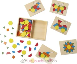 Blocs et planches de motifs d'apprentissages - Melissa & Doug