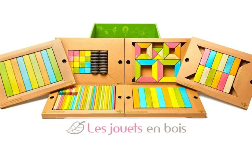 Blocs magnétiques Classroom Kit 130 pcs - Tegu