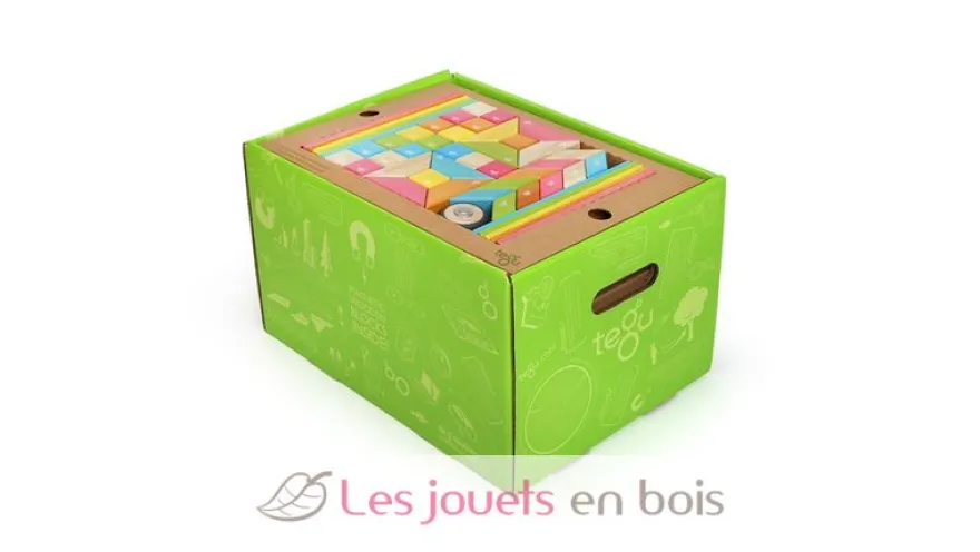 Blocs magnétiques Classroom Kit 240 pcs - Tegu