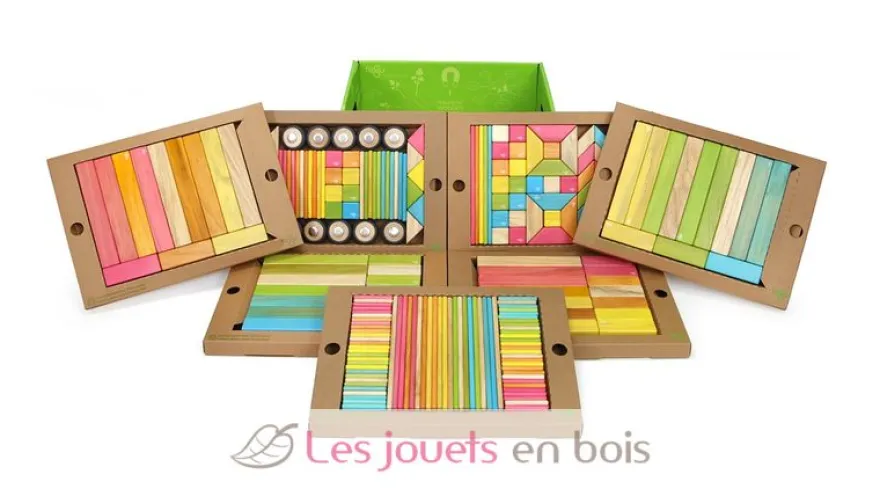 Blocs magnétiques Classroom Kit 240 pcs - Tegu