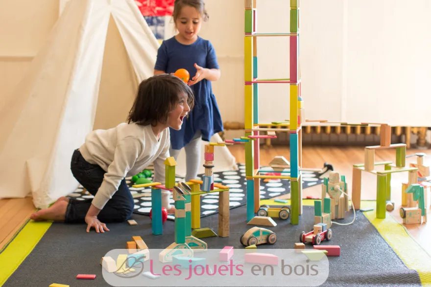 Blocs magnétiques Classroom Kit 240 pcs - Tegu