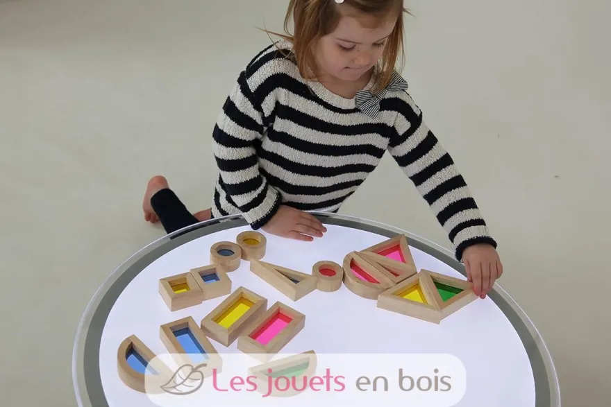 24 blocs sensoriels arc-en-ciel - TickiT