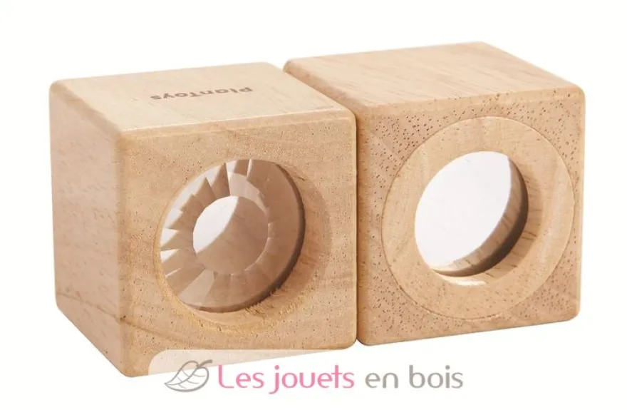 Blocs sensoriels pastel - Plan Toys