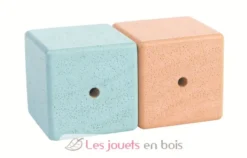 Blocs sensoriels pastel - Plan Toys