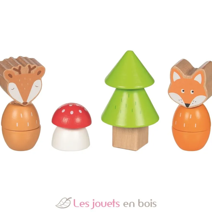 Blocs à visser Les amis de la forêt - Goki