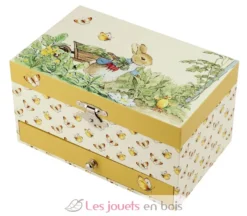 Boite à bijoux musicale Peter Rabbit - Trousselier