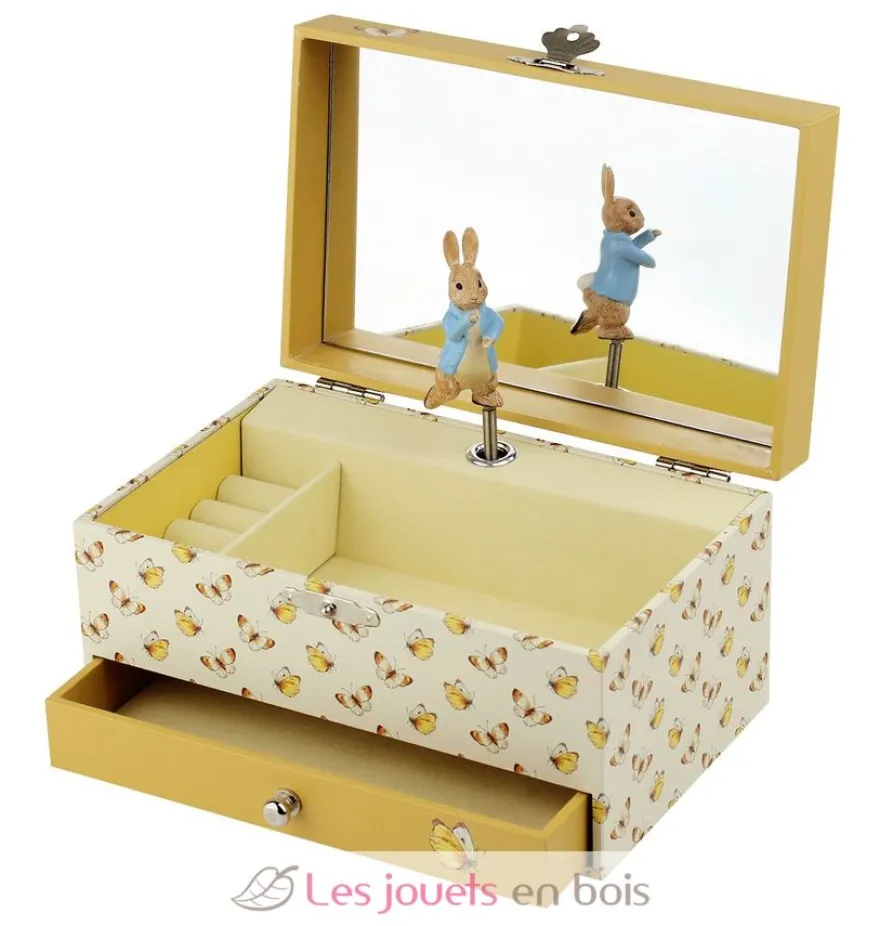 Boite à bijoux musicale Peter Rabbit - Trousselier