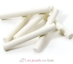 Boite de 10 craies blanches - Jeujura