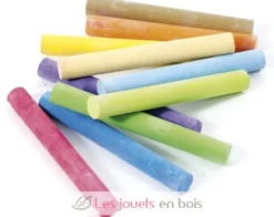 Boite de 10 craies de couleur - Jeujura
