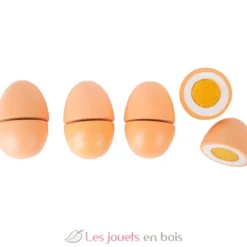 Boite d'œufs en bois à découper - Small Foot company