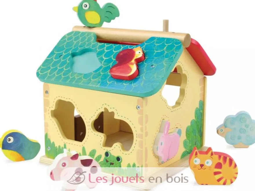 Boite à formes ferme - Vilac