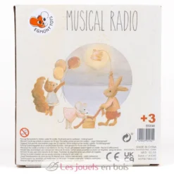 Boite à musique en métal Animaux - Egmont Toys