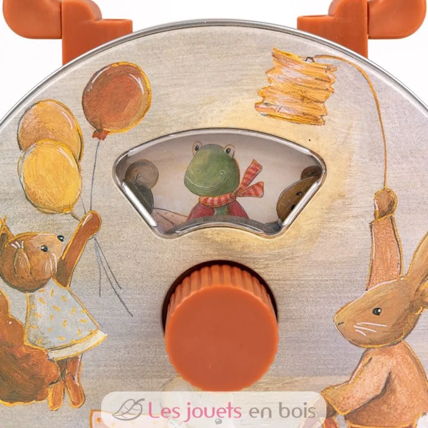 Boite à musique en métal Animaux - Egmont Toys