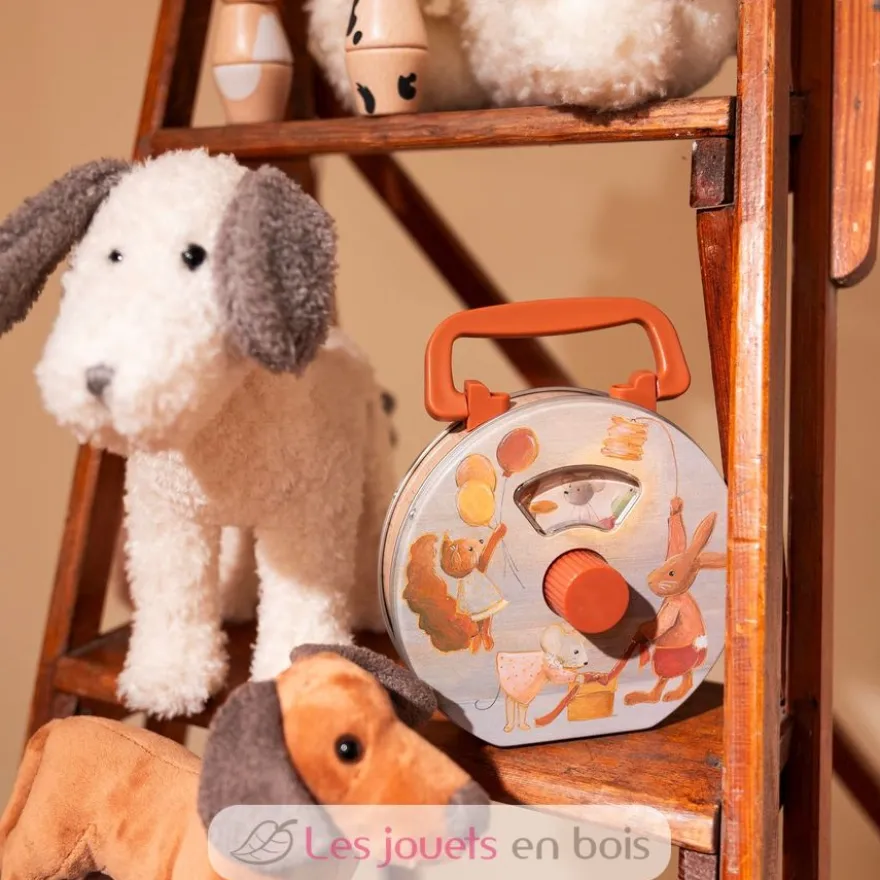 Boite à musique en métal Animaux - Egmont Toys