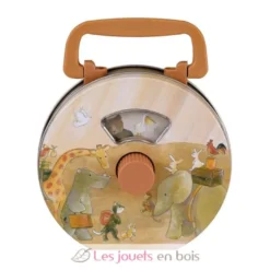 Boite à musique en métal Arche de Noé - Egmont Toys