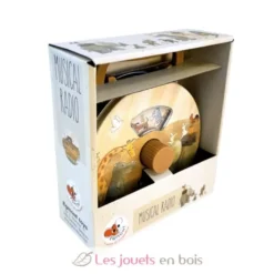 Boite à musique en métal Arche de Noé - Egmont Toys