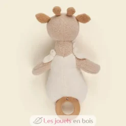 Boite à musique Girafe Léonie en coton bio - Egmont Toys