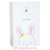 Boite à musique Lapin Fleurs - Doudou et Compagnie