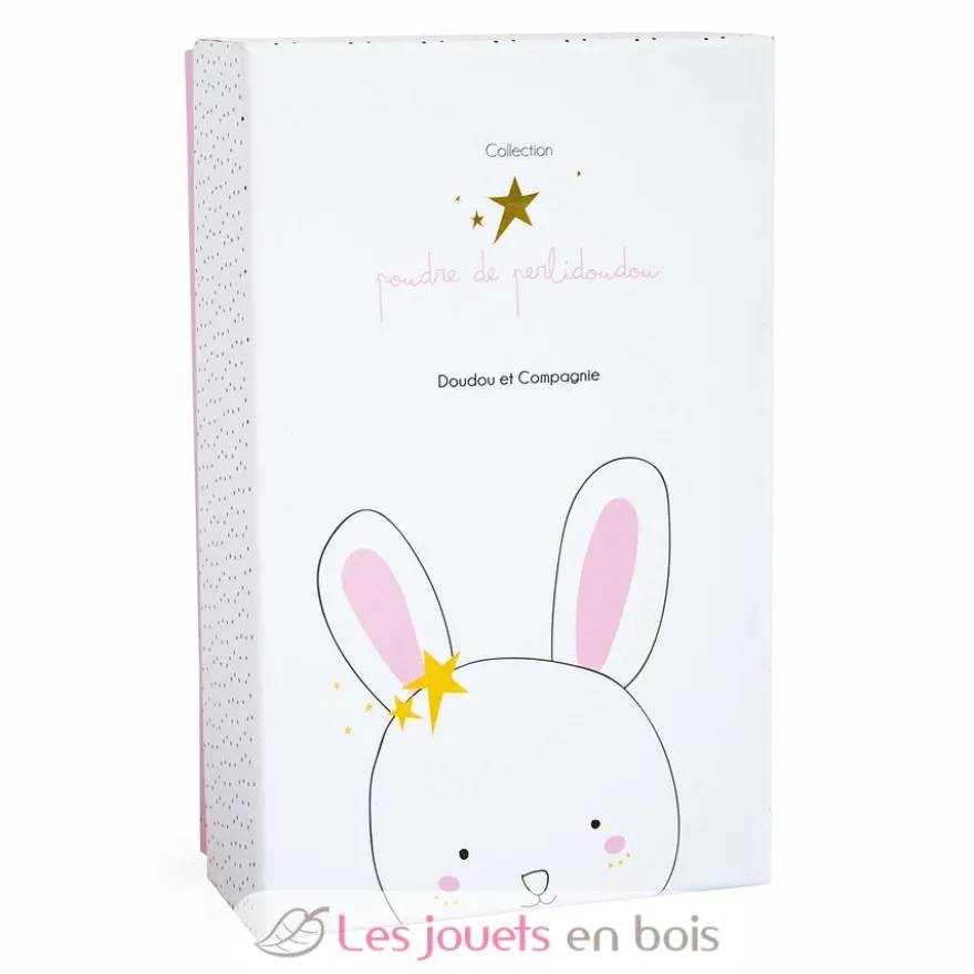 Boite à musique Lapin Fleurs - Doudou et Compagnie