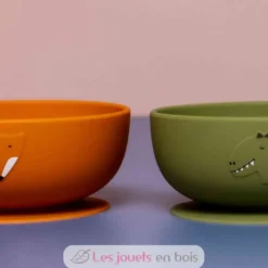 Bol en silicone avec ventouse Mr Dino - Trixie