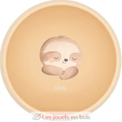 Bol en silicone Gnawy le paresseux - Sassi Junior