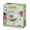 Bol ventouse avec cuillère Elmer - Petit Jour