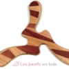 Boomerang adulte Yallingup - finition marqueterie - Wallaby Boomerangs