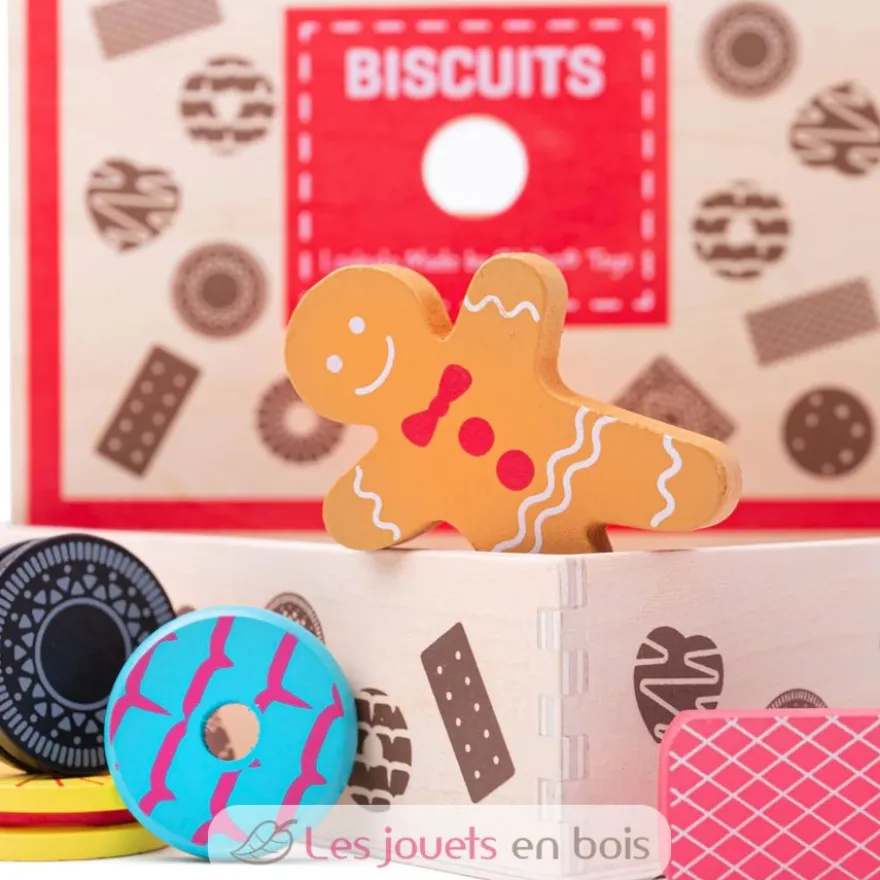Boîte à biscuits en bois - Bigjigs Toys