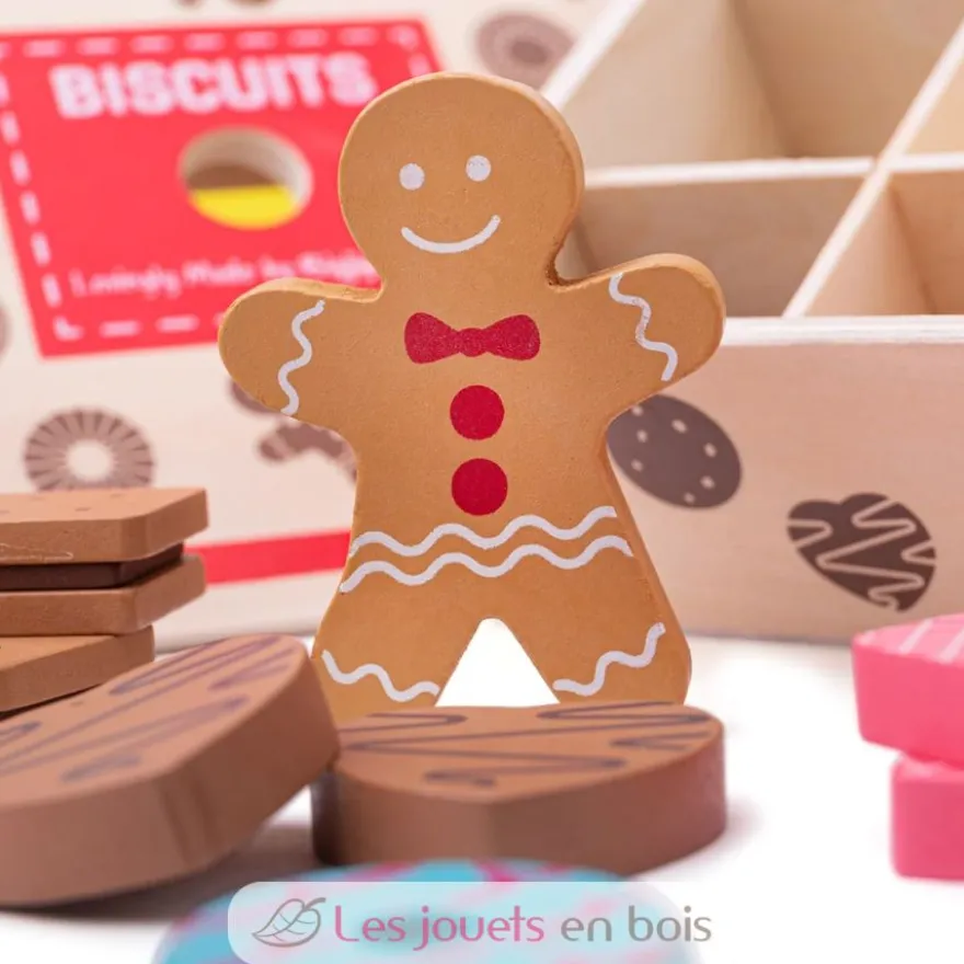 Boîte à biscuits en bois - Bigjigs Toys