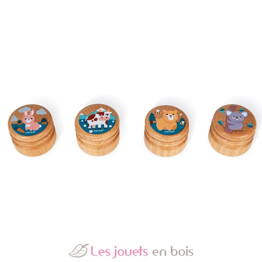 Boîte à dents en bois Animaux - Janod