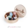 Boîte de 12 œufs en bois - Erzi