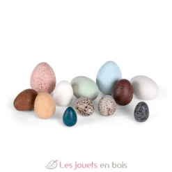 Boîte de 12 œufs en bois - Erzi