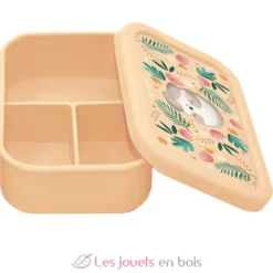 Boîte à lunch en silicone Gnawy le paresseux - Sassi Junior