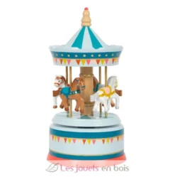 Boîte à musique Carrousel à chevaux Cirque - small foot