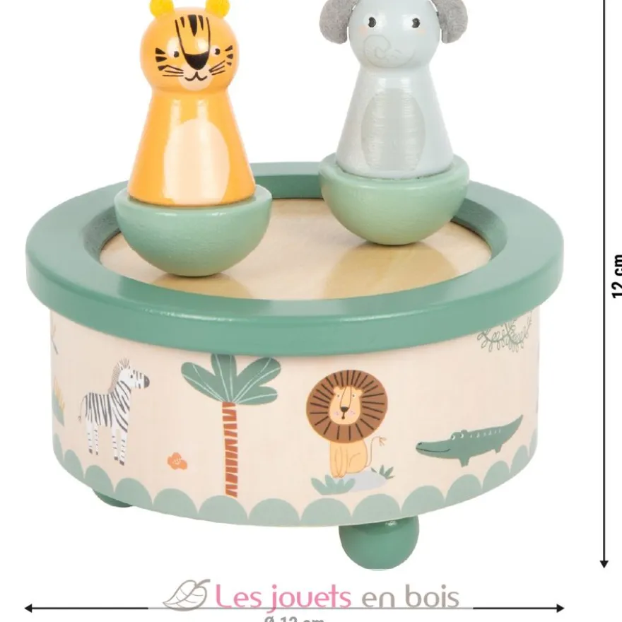 Boîte à musique en bois Safari - Small foot