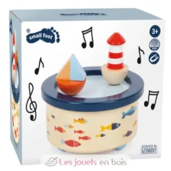 Boîte à musique Grand Océan bleu Small Foot Compagny
