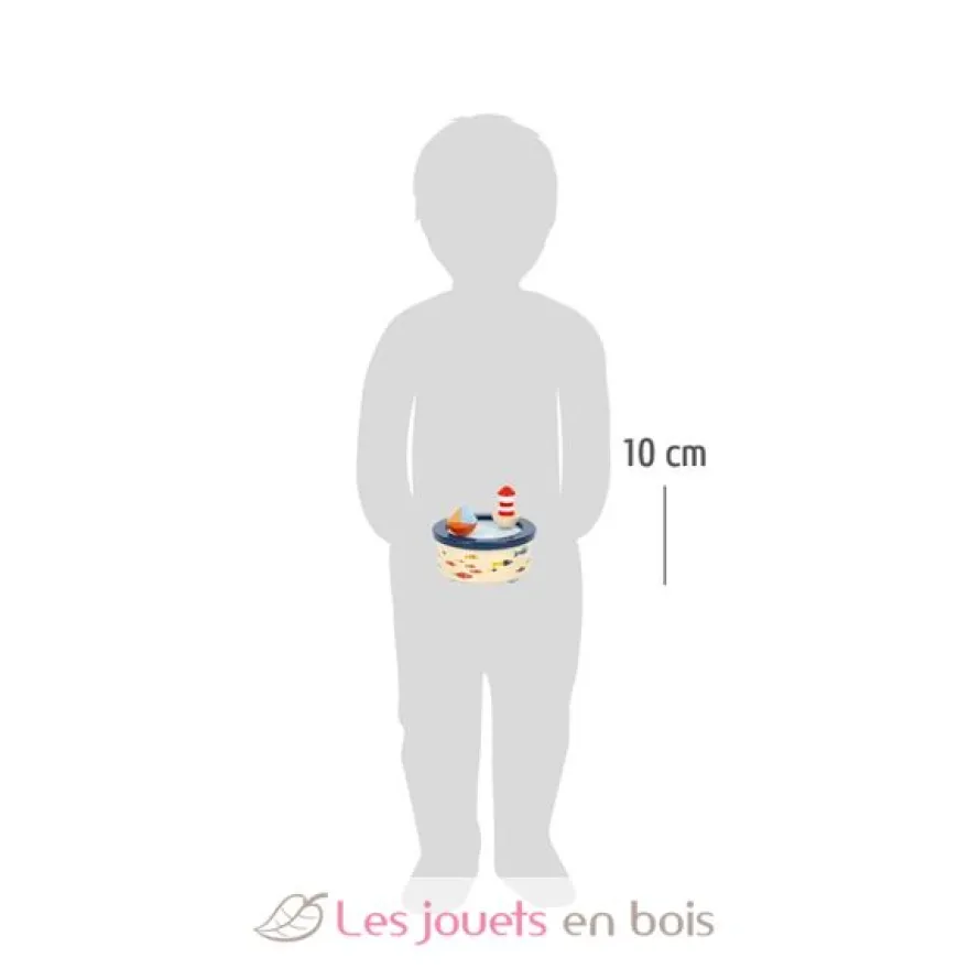 Boîte à musique Grand Océan bleu Small Foot Compagny