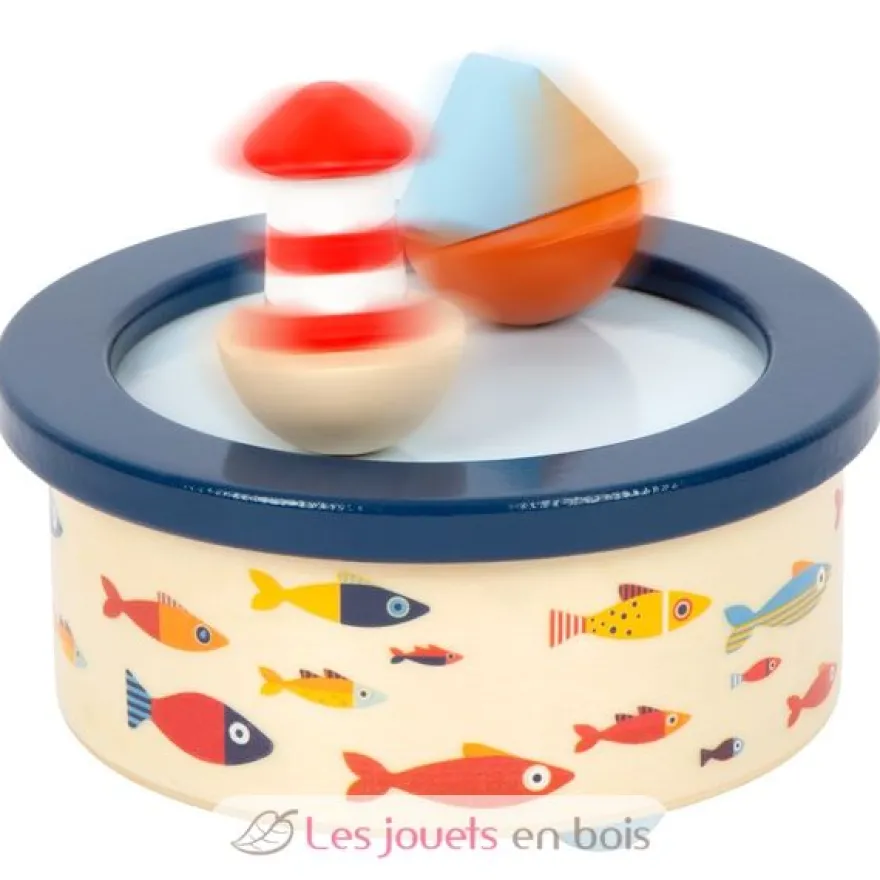 Boîte à musique Grand Océan bleu Small Foot Compagny