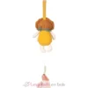 Boîte à musique Little Lion jaune - Small Foot
