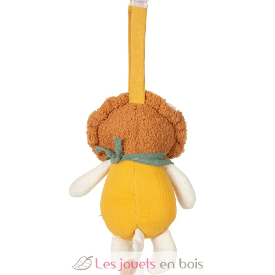 Boîte à musique Little Lion jaune - Small Foot
