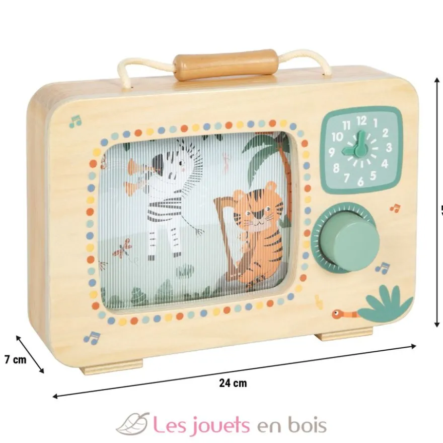 Boîte à musique télévision Safari - Small Foot company