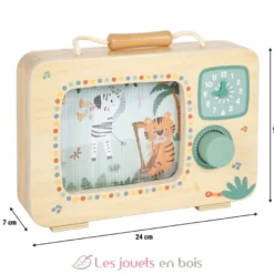 Boîte à musique télévision Safari - Small Foot company