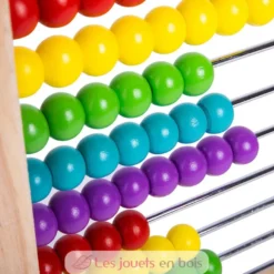 Boulier en bois coloré - Bigjigs Toys