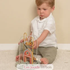 Boulier spirale d'activité en bois Little Farm - Little Dutch