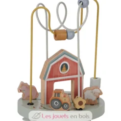 Boulier spirale d'activité en bois Little Farm - Little Dutch