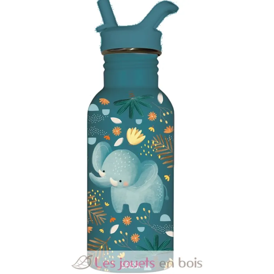 Bouteille en inox Chewy l'éléphant 500 ml - Sassi Junior
