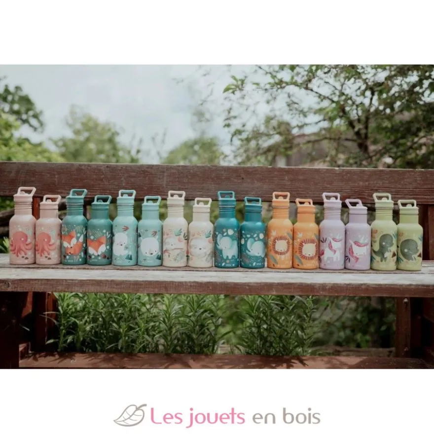 Bouteille en inox Twirly le papillon 500 ml - Sassi Junior